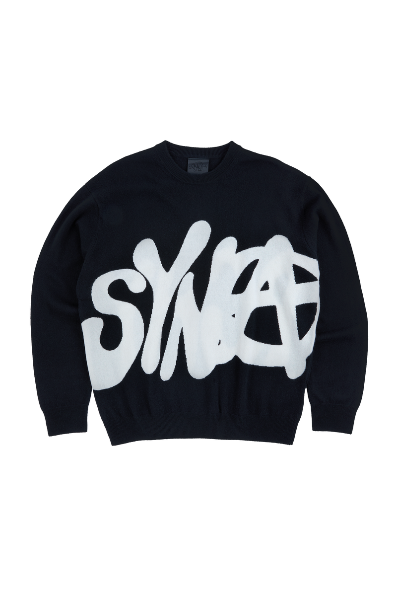 Synarchy Knit Sweater - Black