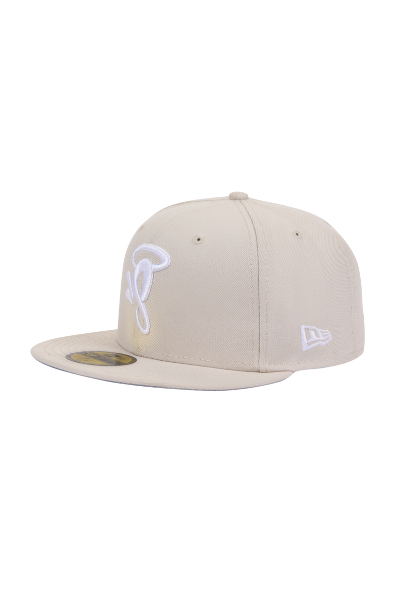 Syna x New Era 59FIFTY Fitted Cap - Stone