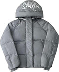 Daunenjacke Für Herren Syna World Kurz Winterjacke Mit Abnehmbare Kapuze Y2K Streetwear Warme Jacken