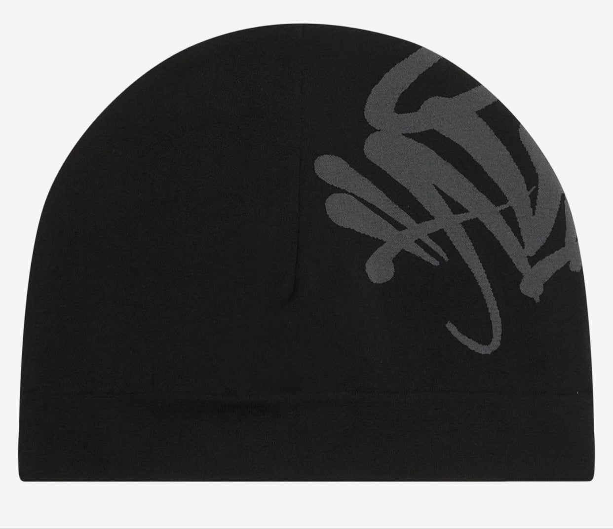 New Season Original SYNA world skully CAP, Central Cee Beanie Hat - Black & Grey