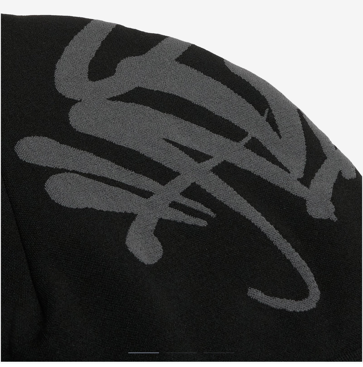 New Season Original SYNA world skully CAP, Central Cee Beanie Hat - Black & Grey