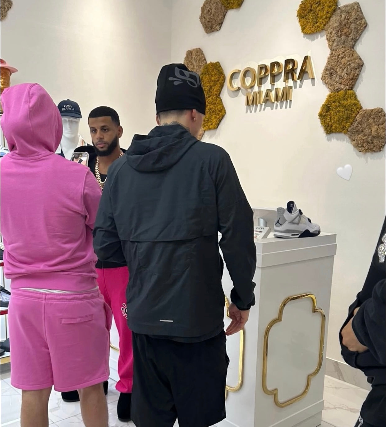 New Season Original SYNA world skully CAP, Central Cee Beanie Hat - Black & Grey