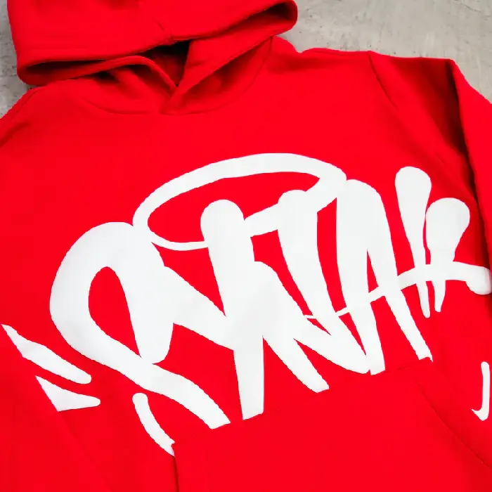 Synaworld 'Syna Logo' Hoodie Red (2)