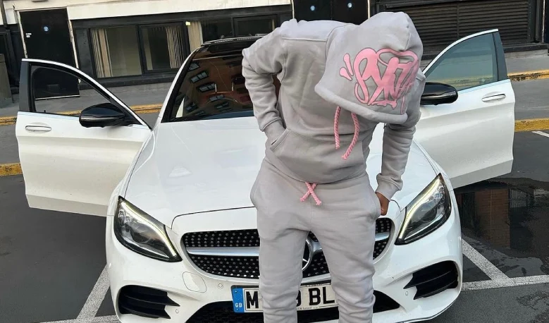 syna workd tracksuit grey
